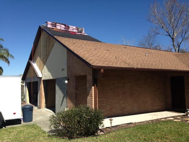 A recent garages builders job in the  area