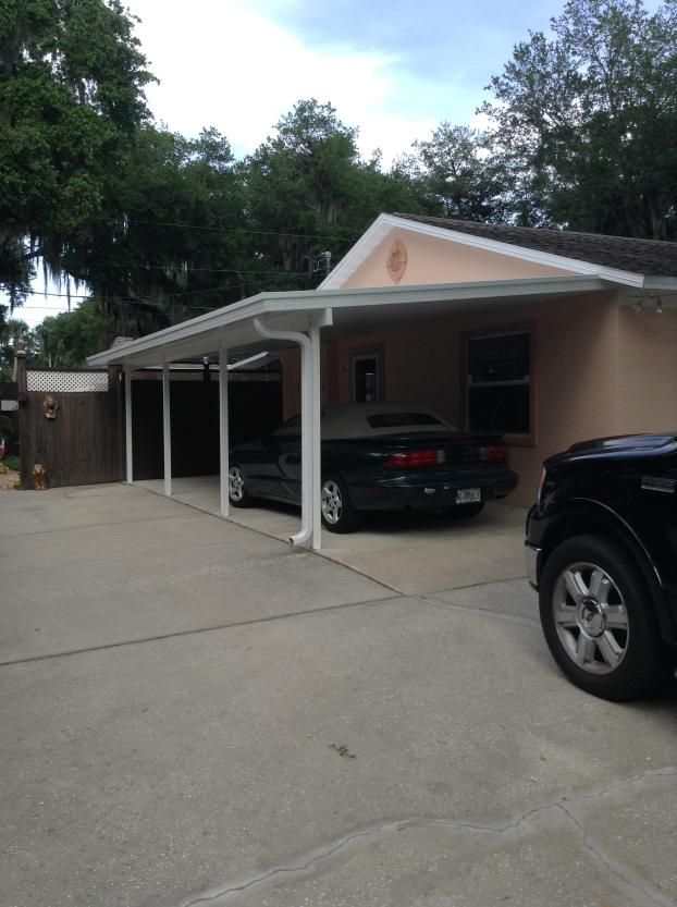 A recent carport job in the  area