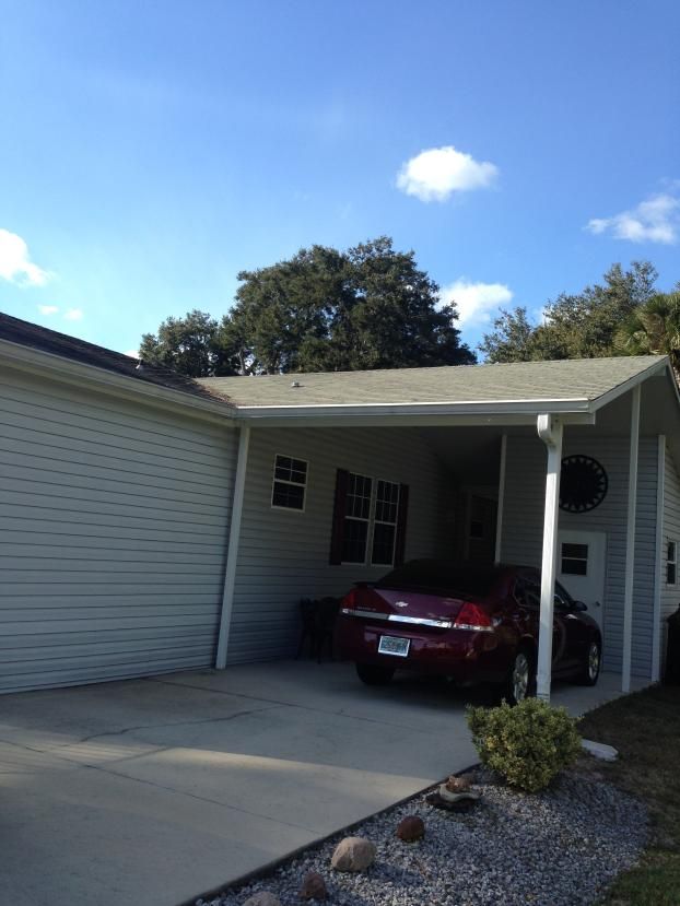 A recent carports job in the  area